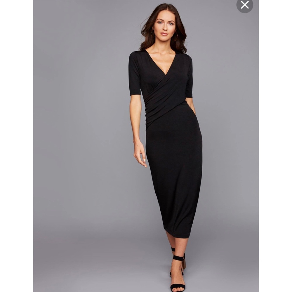 Pea in the Pod maternity/nursing wrap dress